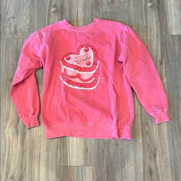 Tops - SWEETIE 🎂 CAKE SWEATSHIRT SIZE M